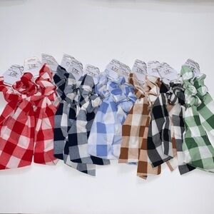 (12 pc.)- Unlimited Beauty Care Plaid Hair Accessories‎